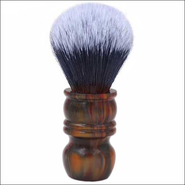 Faux Medium Brown Bark Tuxedo Synthetic Barber Handle Shaving Brush Australia Faux Medium Brown Bark Tuxedo Synthetic Barber Handle Shaving Brush Australia