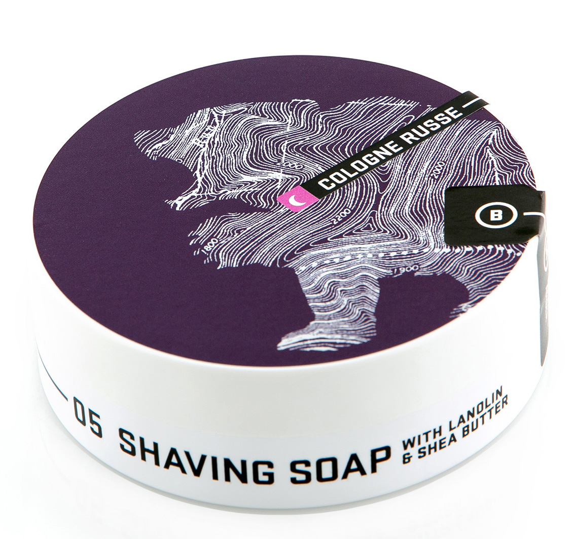 BARRISTER AND MANN COLOGNE RUSSE ( 05 ) - SHAVING SOAP - 113G / AUSTRALIA