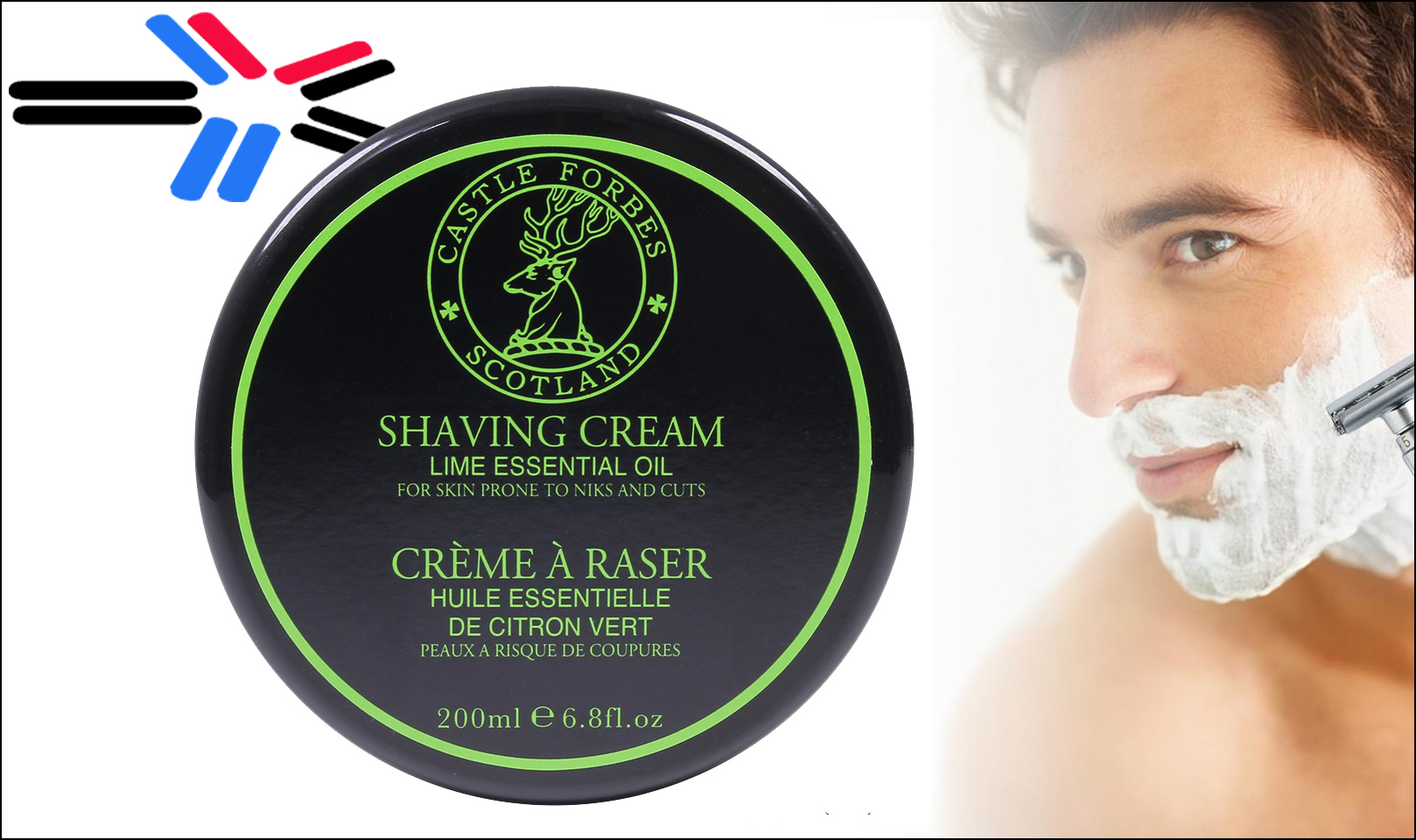 CASTLE FORBES LIME SHAVE CREAM AUSTRALIA