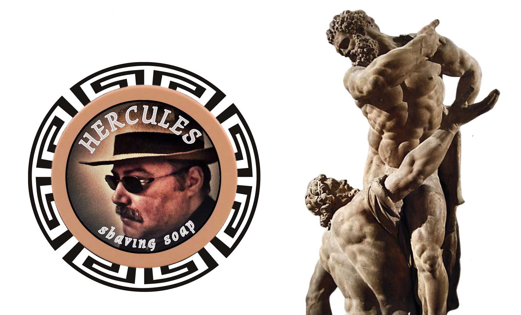 TCHEON FUNG SING ( TFS ) IRAKLIS / HERACLES / HERCULES - SHAVING SOAP OF THE GODS / HAND MADE ARTISAN - SHAVING SOAP - AUSTRALIA