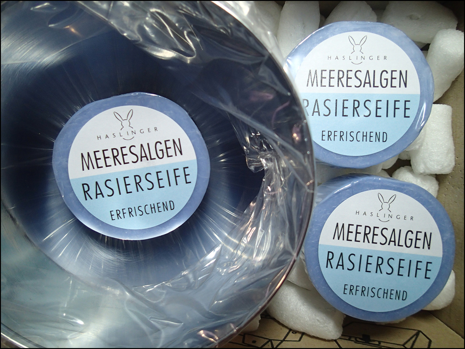 Haslinger Meeresalgen / Seaweed Shaving Soap