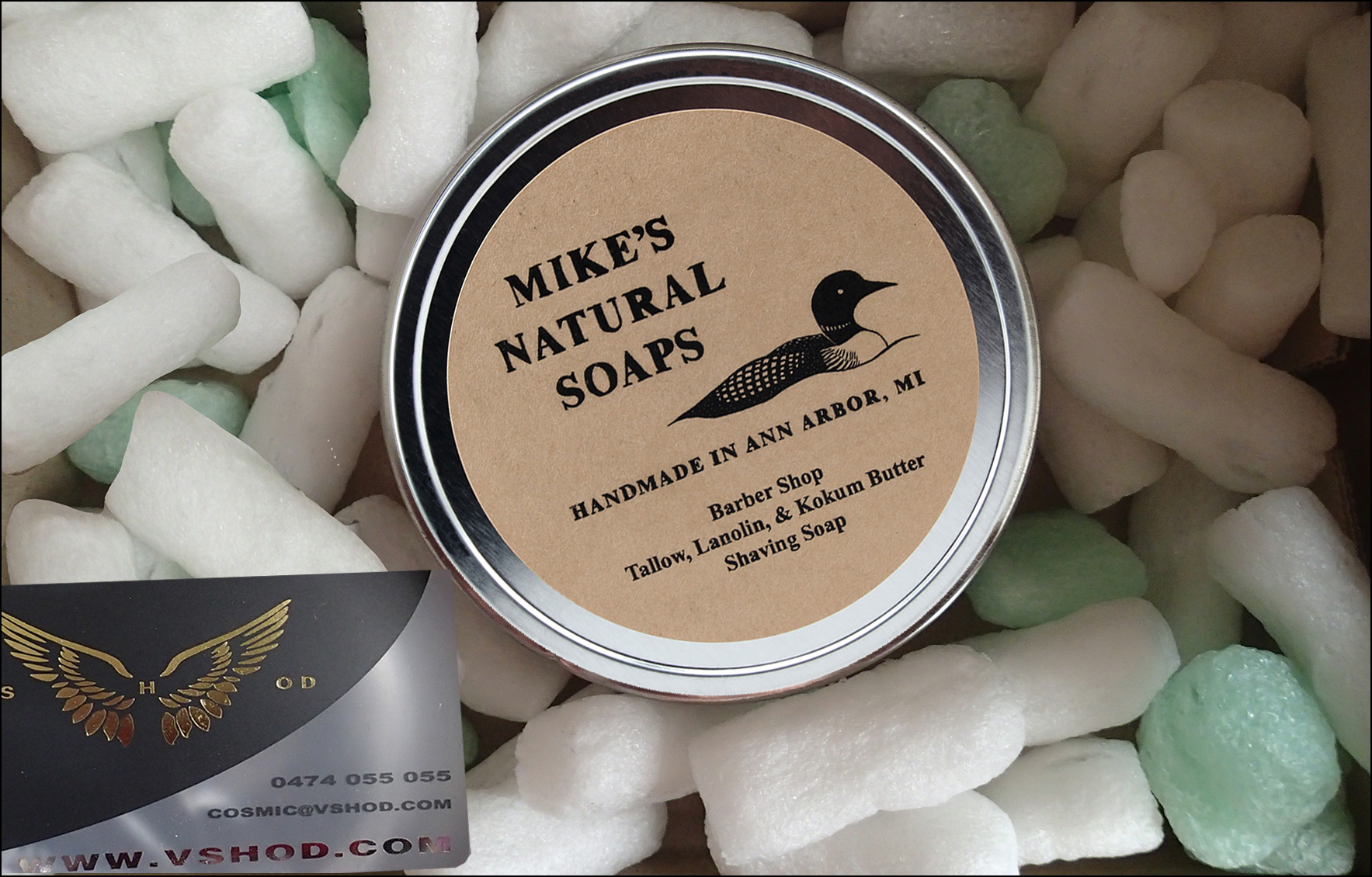 Mike's Natural Soaps Australia ( Barber Shop Scent ) - AU
