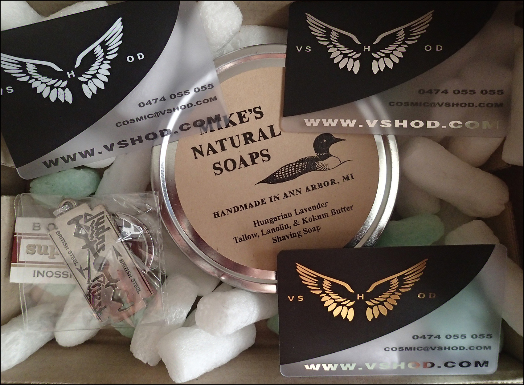 Mike's Natural Soaps ( Hungarian Lavender Shaving Soap ) Australia