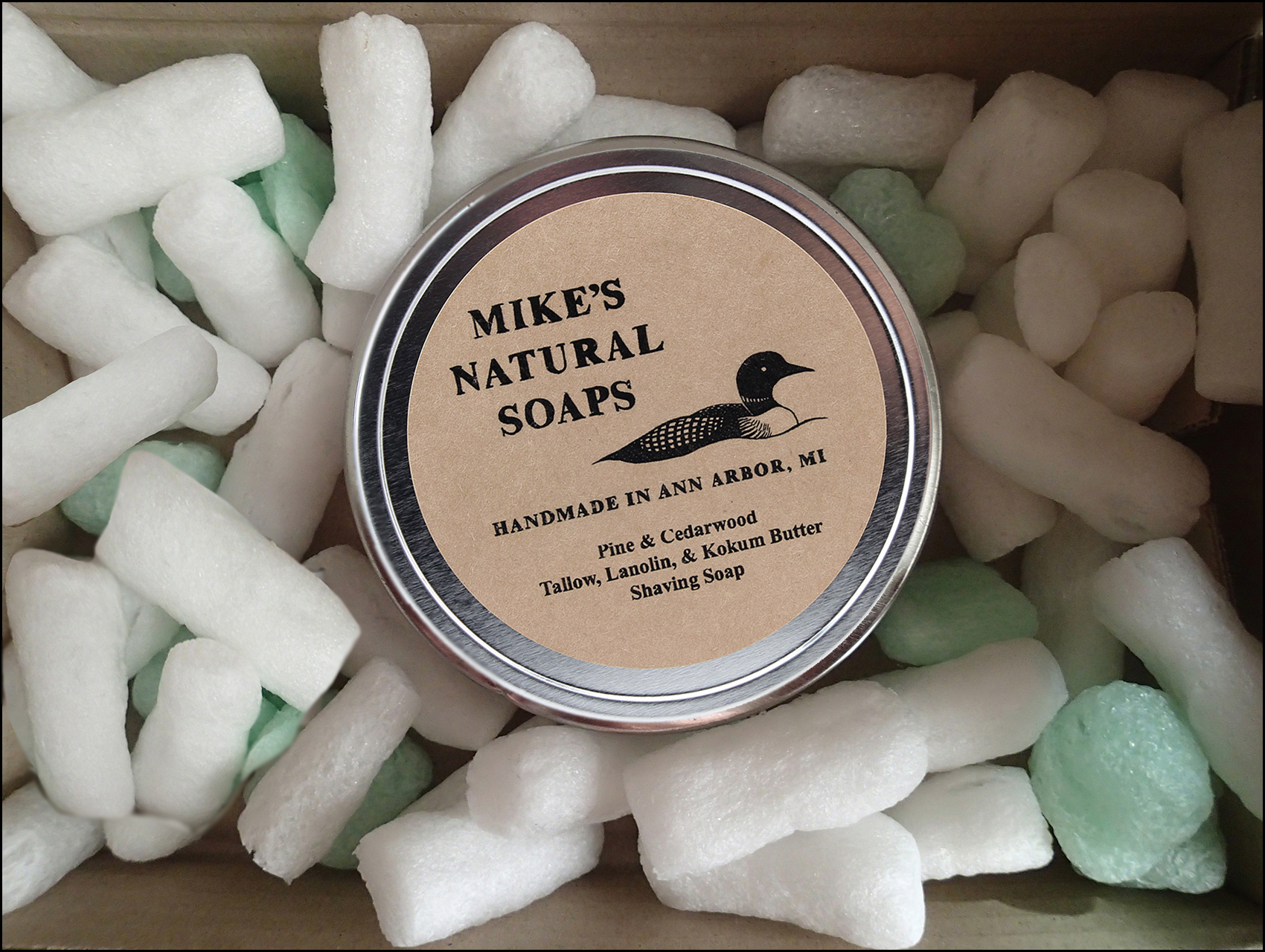 MIKE'S NATURAL SHAVING SOAPS PINE AND CEDARWOOD - HAND MADE ARTISAN - SHAVING SOAP AUSTRALIA
