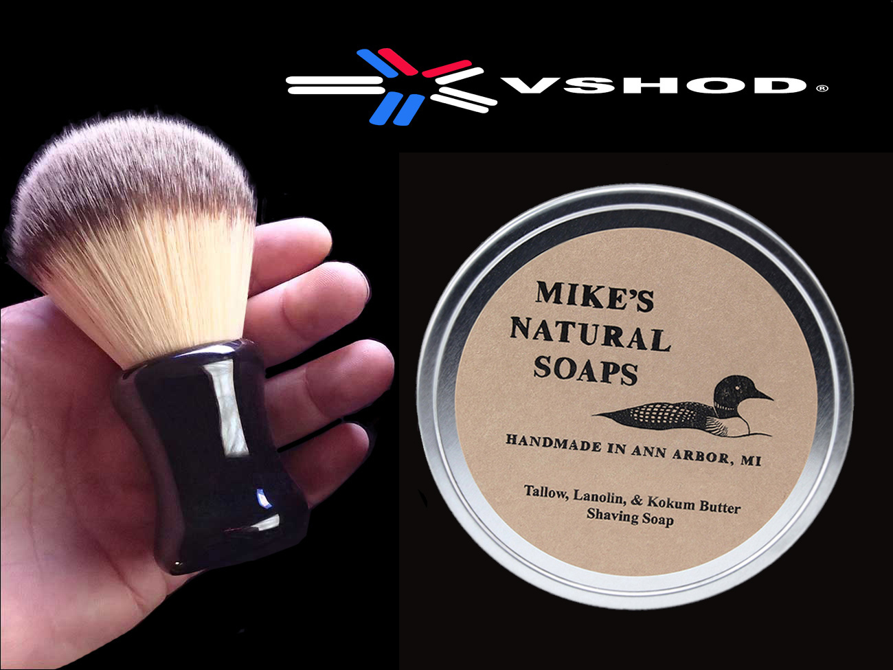 Mikes Natural Soaps BAY RUM Shave Soap Australia