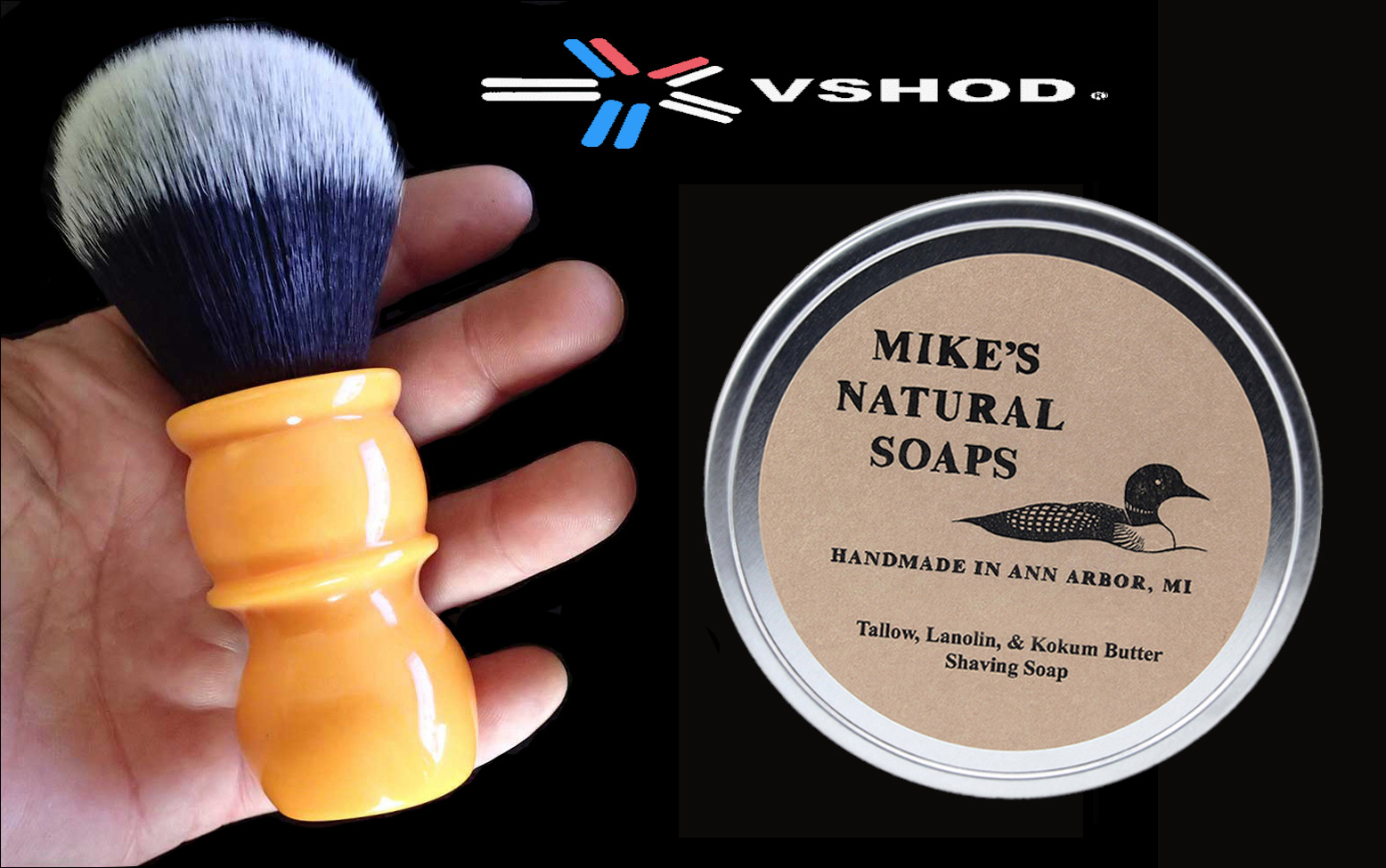 Mikes Natural Soaps ( Lily Of The Valley ) Shave Soap Australia