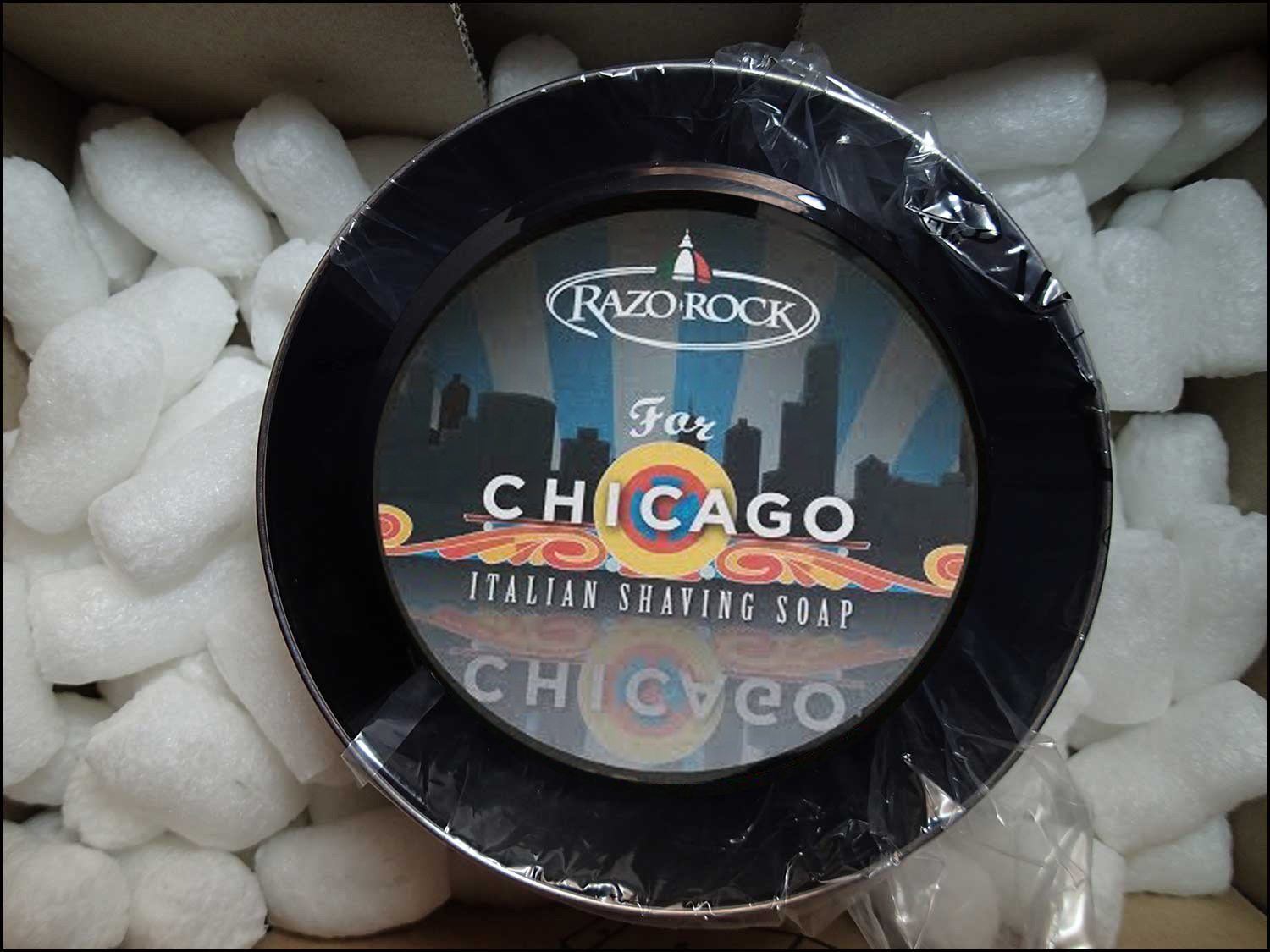 Razorock For Chicago Shaving Soap and Lather Bowl RAZOROCK FOR CHICAGO