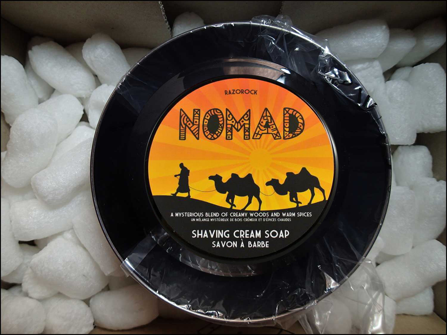 RAZOROCK Nomad Shaving Soap and Bowl RAZOROCK NOMAD