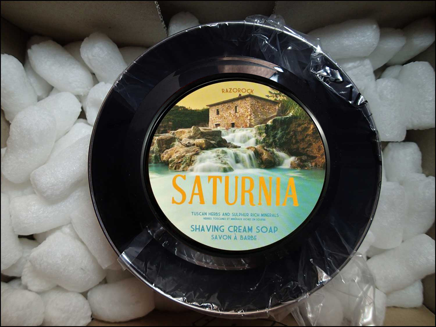 Razorock Saturnia Shaving Soap and Bowl Razorock Saturnia