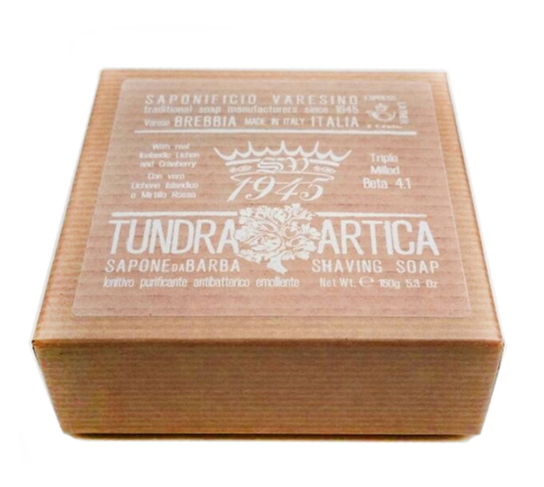 SAPONIFICIO VARESINO - TUNDRA ARTICA / BETA 4.1 - TRIPLE MILLED ITALIAN SHAVING SOAP 150G - AUSTRALIA