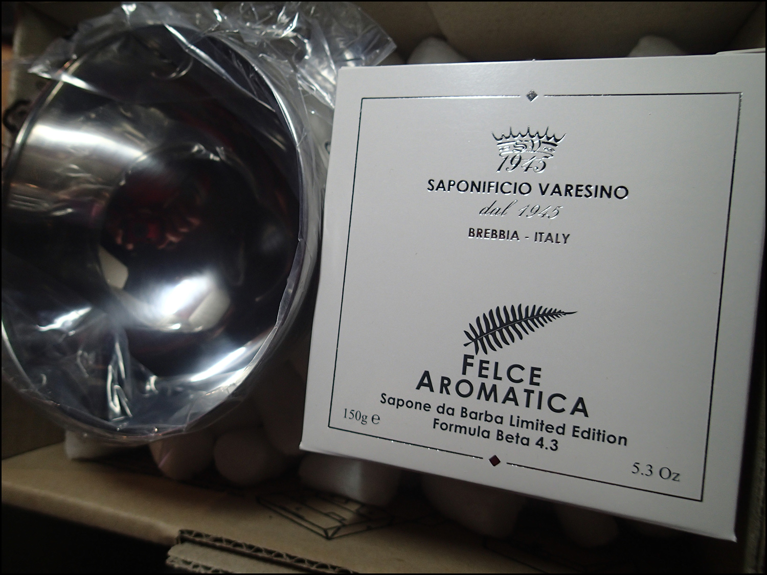 SV Shaving Soap - Saponificio Varesino Shaving Bowl