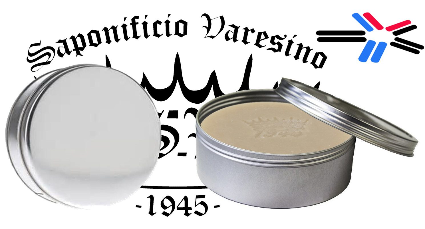 SAPONIFICIO VARESINO - SHAVING SOAP BOWL / CONTAINER FOR ALL SV 150G SHAVING SOAP PUCKS - MANNA DI SICILIA / DOLOMITI / STELLA ALPINA / TUNDRA ARTICA - AUSTRALIA