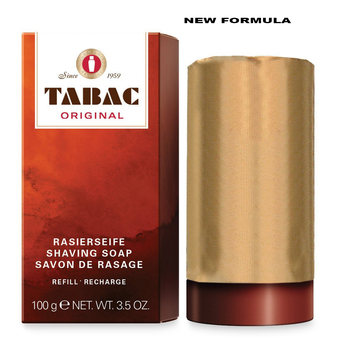 TABAC SHAVE STICK REFILL - 100G ORIGINAL - AUSTRALIA