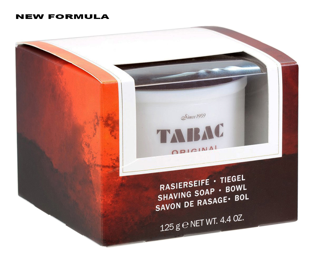 TABAC SHAVING SOAP IN A CERAMIC BOWL - 125G ORIGINAL - AUSTRALIA