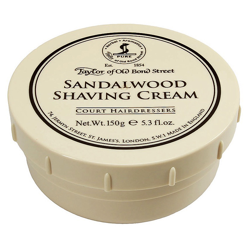 SHAVING CREAM AUSTRALIA - TAYLOR OF OLD BOND STREET ( TOBS ) - SANDALWOOD / SHAVE CREAM
