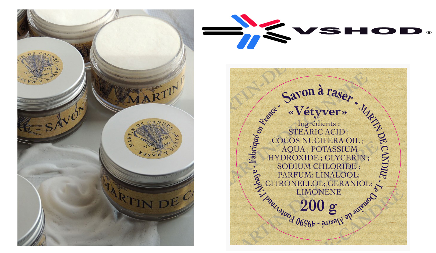 MARTIN DE CANDRE VETYVER - SOAP - 200G AUSTRALIA