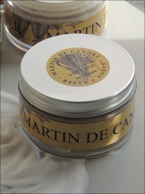 MARTIN DE CANDRE VETYVER - NATURAL HANDMADE SHAVING SOAP - 200G AUSTRALIA