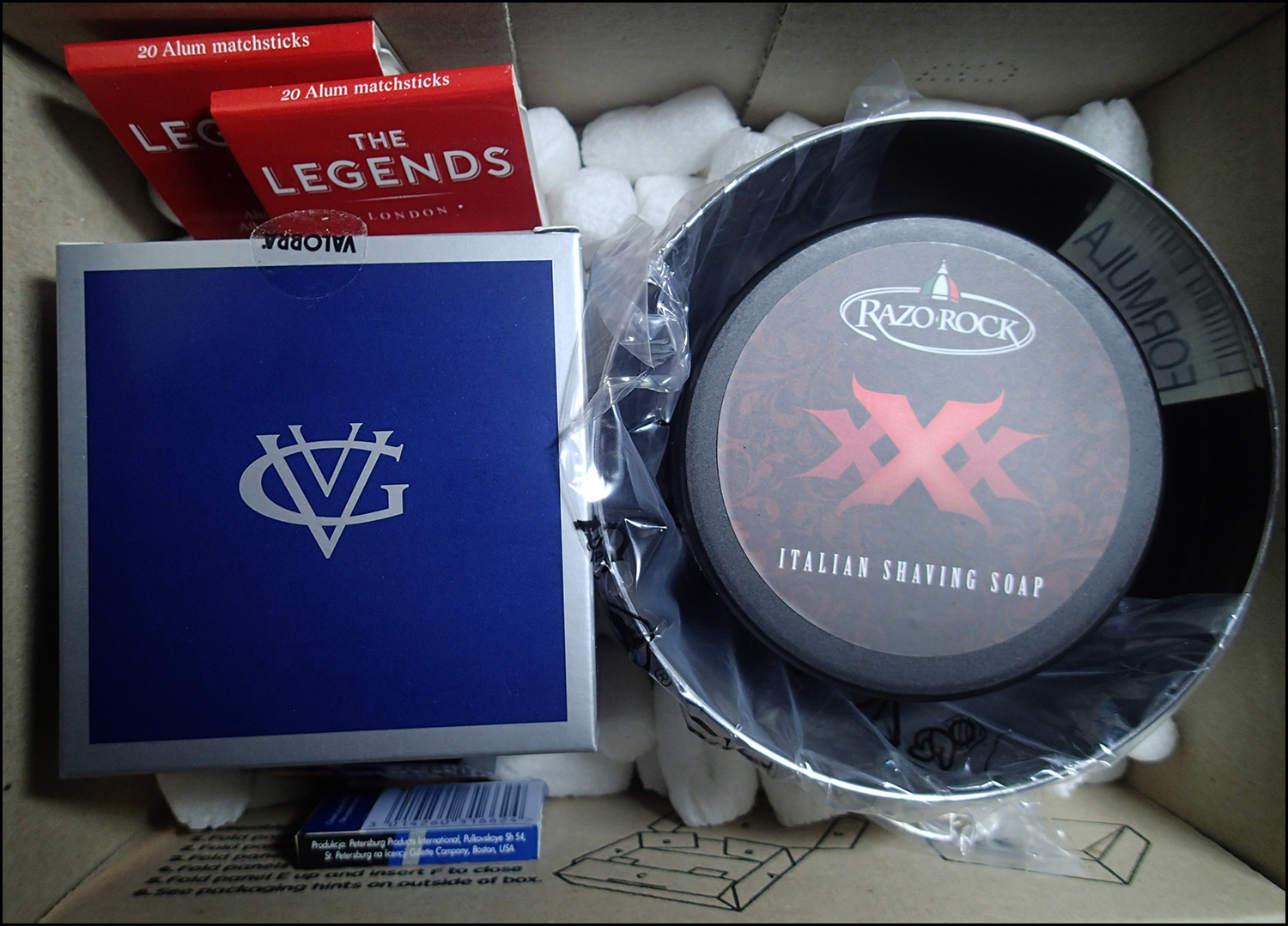 VALOBRA FOUGERE & RAZOROCK XXX - ITALIAN SHAVING SOAPS