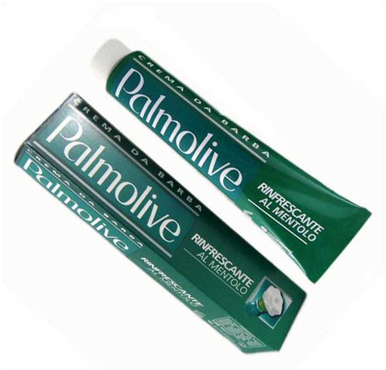PALMOLIVE SHAVING CREAM- 100G " WITH MENTHOL " - ( IMPORTED EURO VERSION ) AUSTRALIA