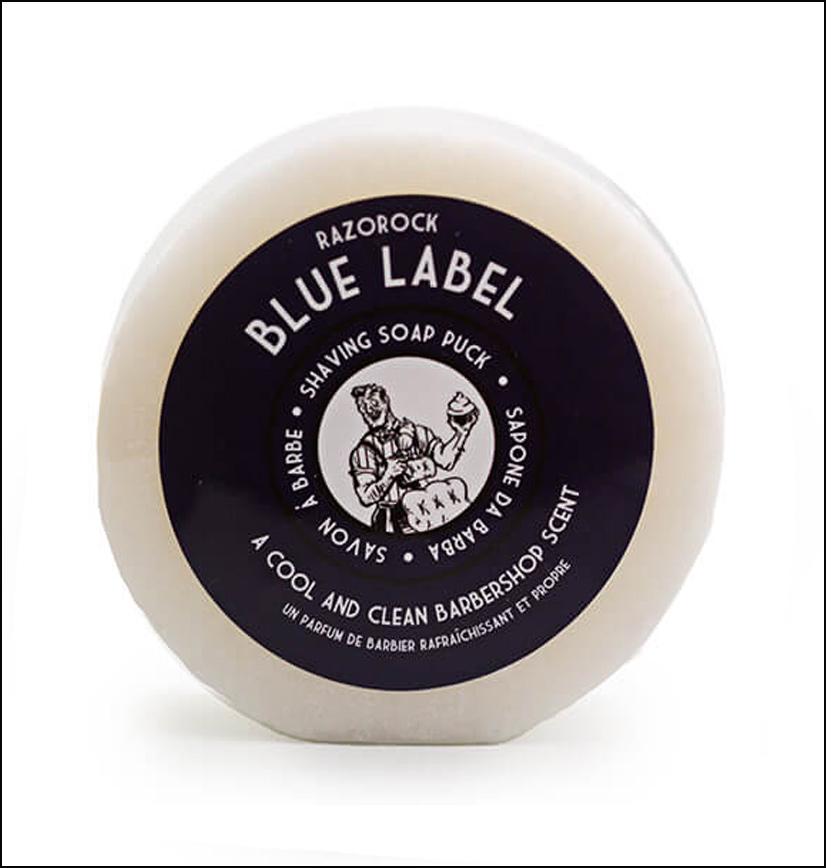 RAZOROCK BLUE LABEL SHAVING SOAP - 100G