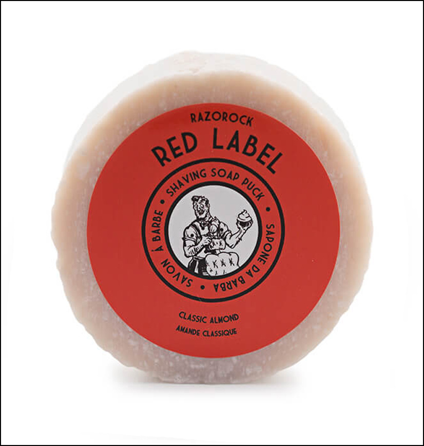 RAZOROCK RED LABEL SHAVING SOAP - 100G