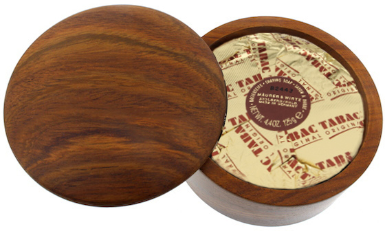 Wooden Shaving Bowl / Container / Dish for Tabac Shaving Soap Australia