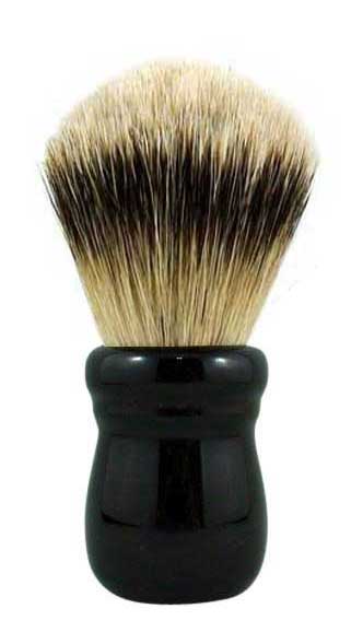 RAZOROCK - Black Chubby Silvertip Badger Shaving Brush - Australia