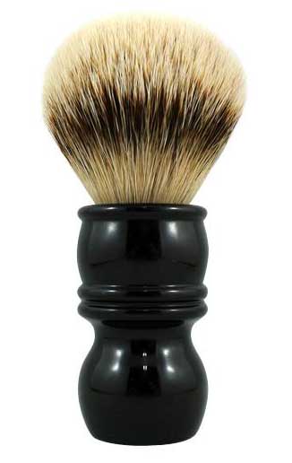 RAZOROCK - High Mountain White ( HMW ) Silvertip Badger Shave Brush - Australia