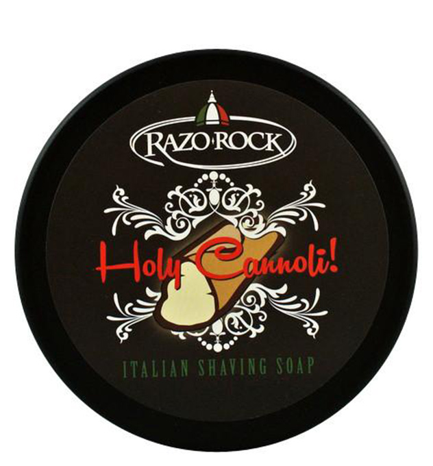 RAZOROCK - HOLY CANNOLI ! - ( ITALIAN CANNOLI / LASAGNA SCENTED ) SHAVING CREAM SOAP - 150ml - AUSTRALIA