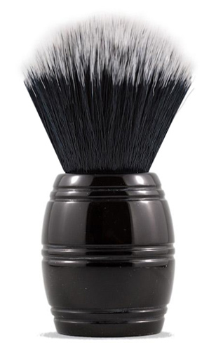 RazoRock Barrel Plissoft Shaving Brush - With Tuxedo Plissoft Synthetic Knot Australia
