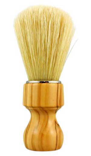 RazoRock Boar Hair Bristle Shaving Brush - With Olive Wood Handle - Australia