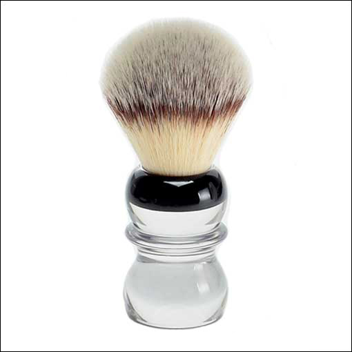 RAZOROCK Silvertip Synthetic Plissoft Shave Brush