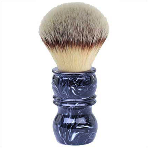 SYNTHETIC SHAVING BRUSH 22mm Black & White Barber Handle With very slight defect on sale Australia SYNTHETIC SHAVING BRUSH 22mm Black & White Barber Handle With very slight defect on sale Australia