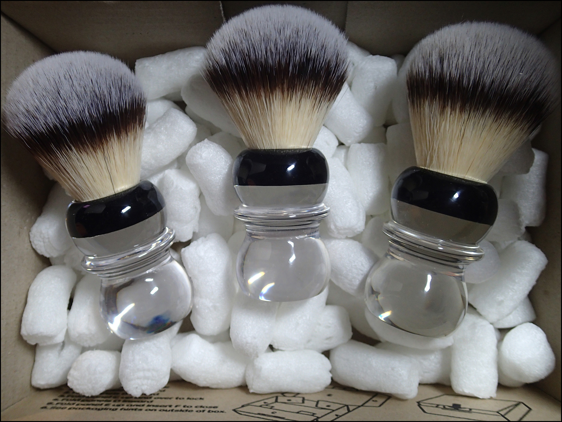 RAZOROCK BC Silvertip Plissoft Shave Brush RAZOROCK BC Silvertip Plissoft Shave Brush