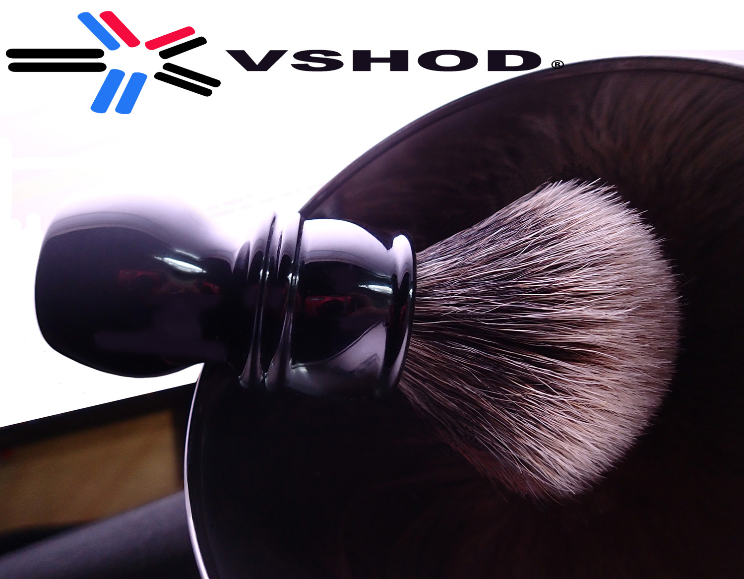 Finest Badger Shaving Brush Australia - RazoRock Barber Handle Badger Shave Brush