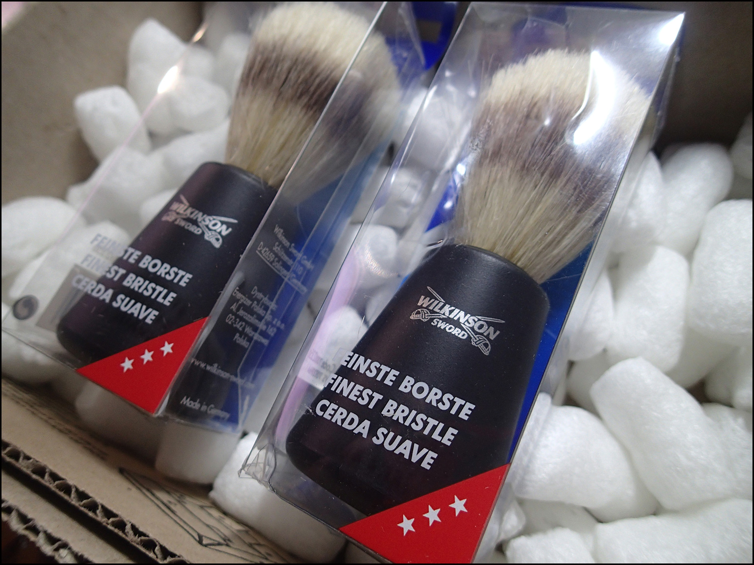 Wilkinson Sword Pure ( Finest ) Bristle Shaving Brush Australia