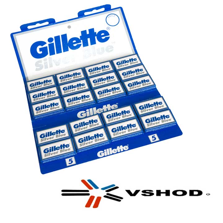 Gillette Siver Blue ( SB ) Razor Blades Australia