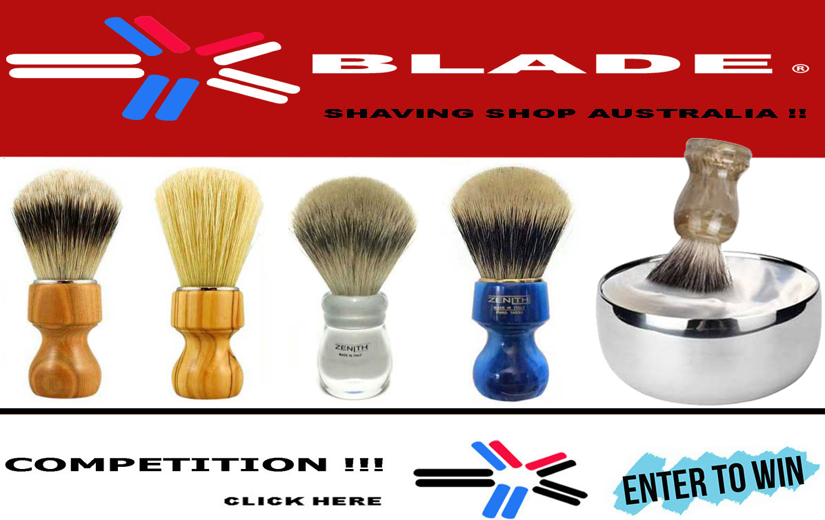 BLADE AUSTRALIA- Zenith Shave Brushes