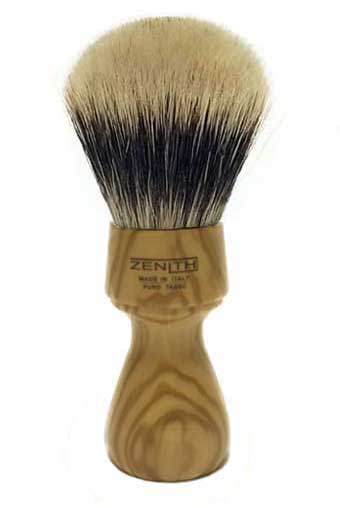 AUSTRALIA - SHAVING BRUSH 27mm - Manchurian - Olive Wood