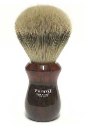 ZENITH SILVERTIP BADGER SHAVING BRUSH 24.5mm - Australia